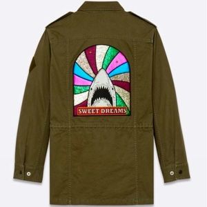 SAINT LAURENT ,,SWEET DREAMS MILITARY JACKET